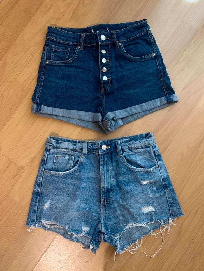 2 short Zara taille s 🍭🍭