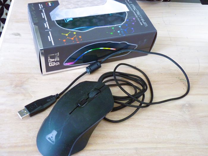 Sourie jeux pc gaming The G-lab kult promethium neuve equipement informatique