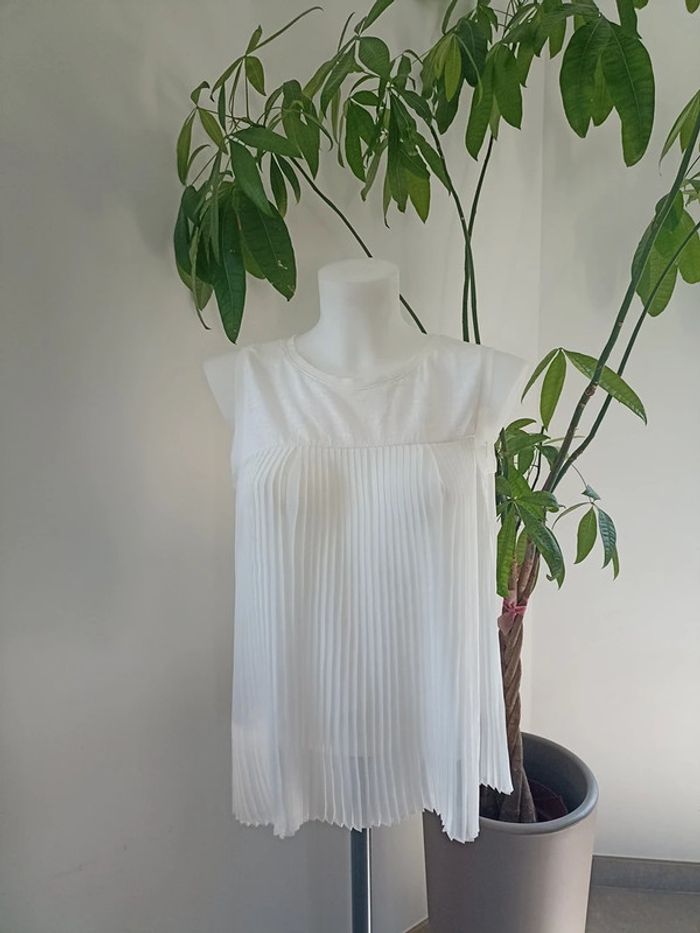 Blouse Zaraknit crème taille M