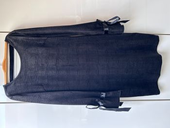Robe noire à longues manches - Taille S