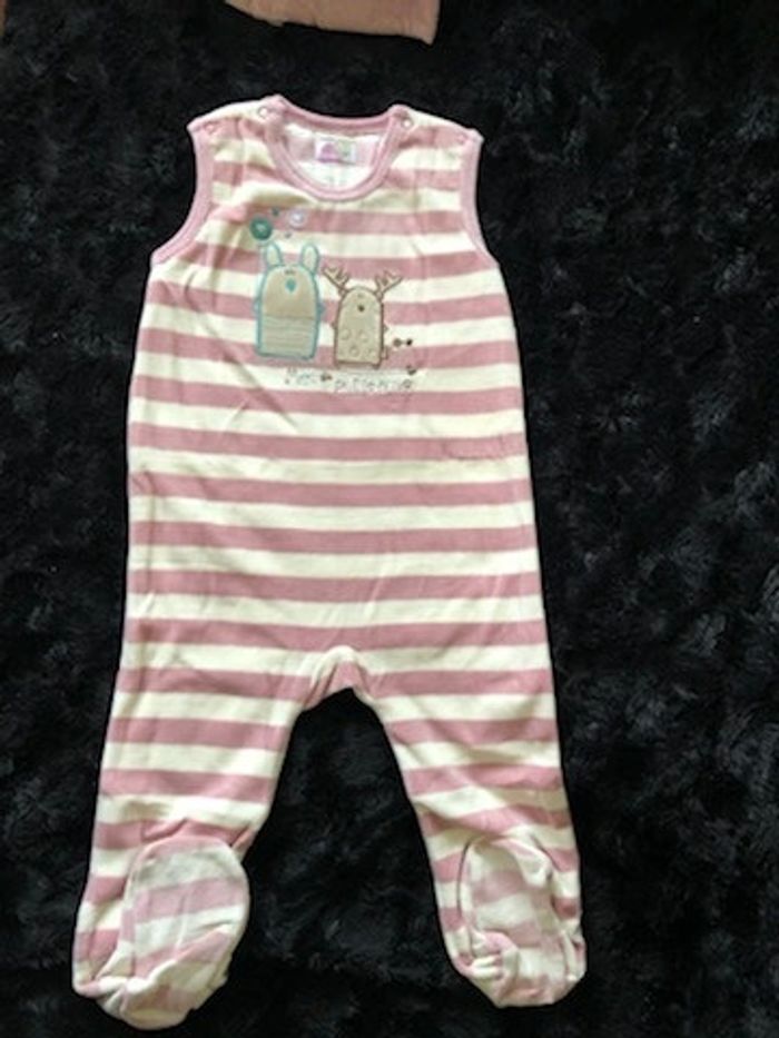 Ensemble 3 pièces velours - photo numéro 3