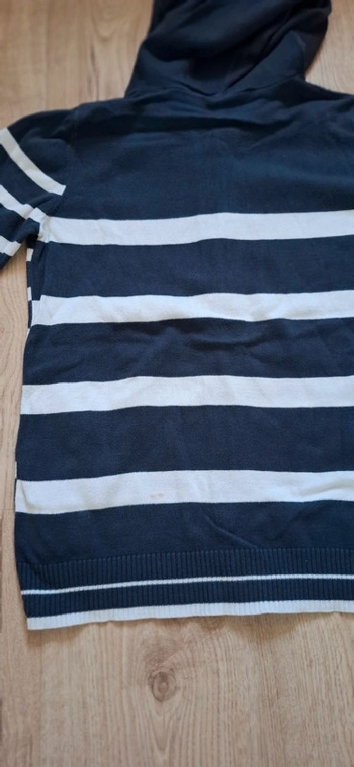 Gilet marinière Benetton 10ans - photo numéro 4