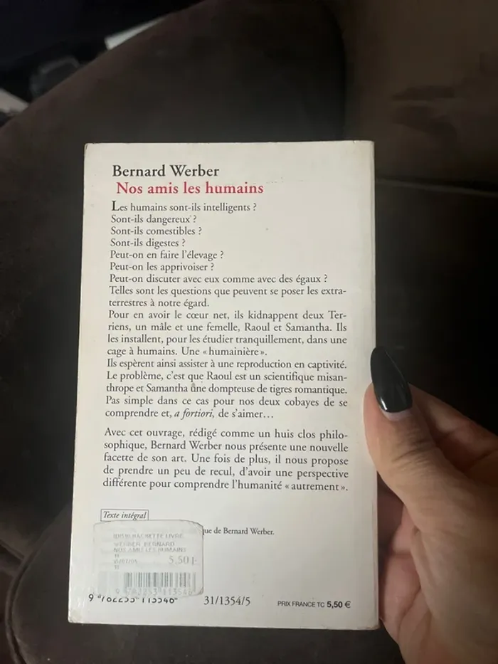 Nos amis les humains Bernard Werber - photo numéro 2