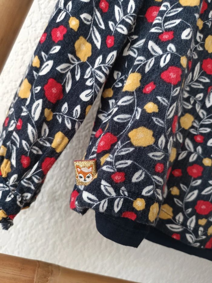 Jolie blouse chemise fleurie Liberty Sergent Major 6 ans - photo numéro 4