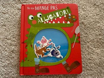 Livre en dur Ne me mange pas Alligator 🌻