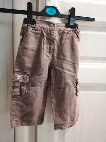 Pantalon cargo bébé fille
