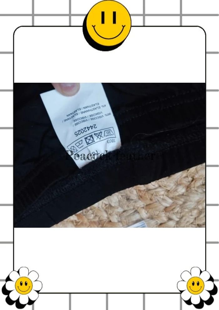 Legging 3/4 noir neuf T3 - photo numéro 5