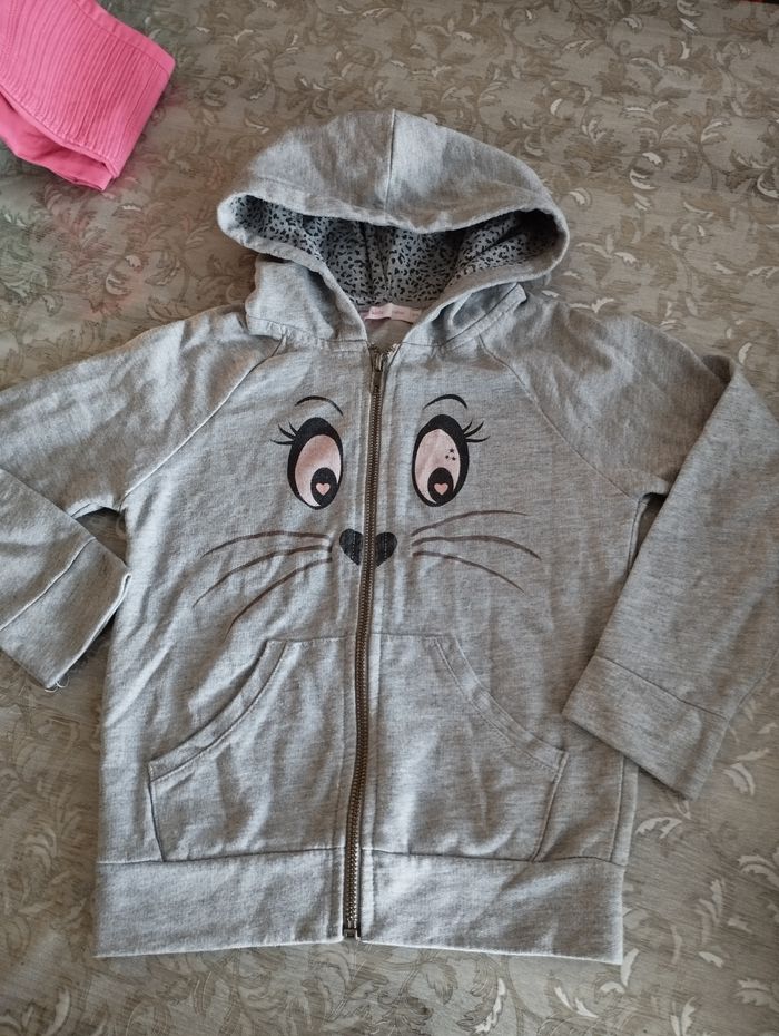 Gilet à capuche 8 ans fille