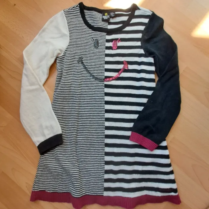 Robe en laine 8ans #smiley