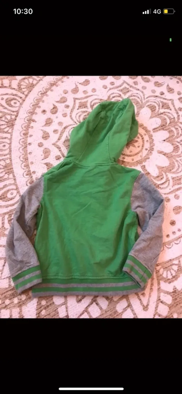 Veste style baseball taille 5 ans - photo numéro 4