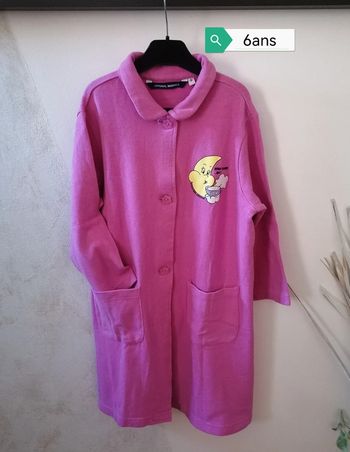 Peignoir Sweat-shirt 6ans Original Marines