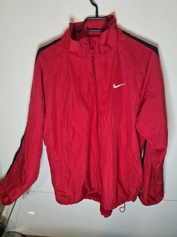 Veste coupe vent Nike rouge