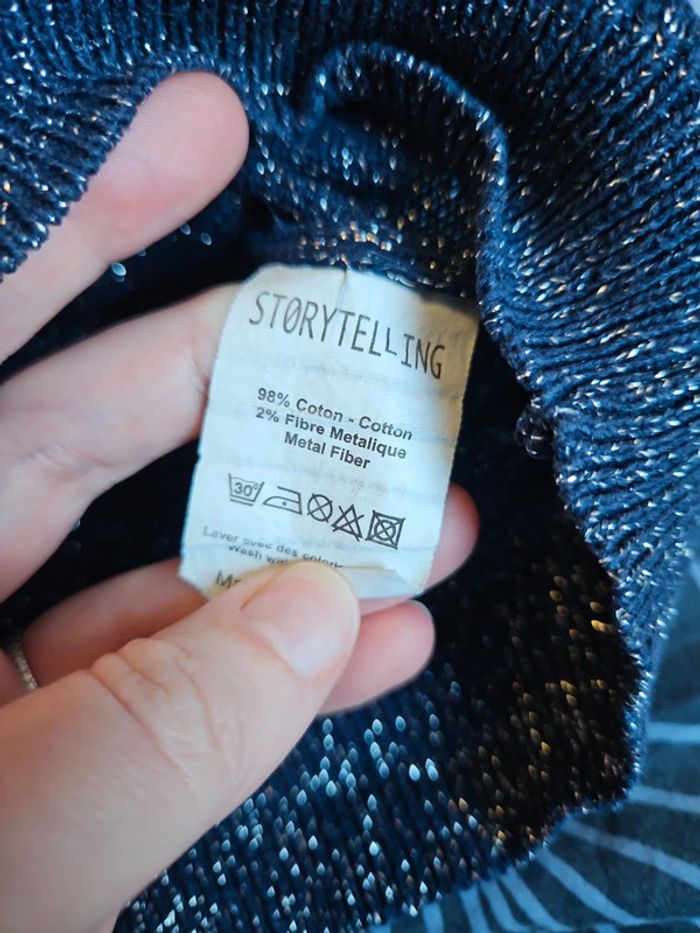 Gilet zippé marine Storytelling 10 ans - photo numéro 4