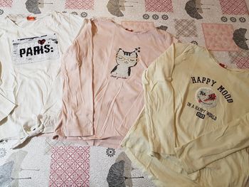 Lot de 3 Tee-shirt ML 10 ans TAO