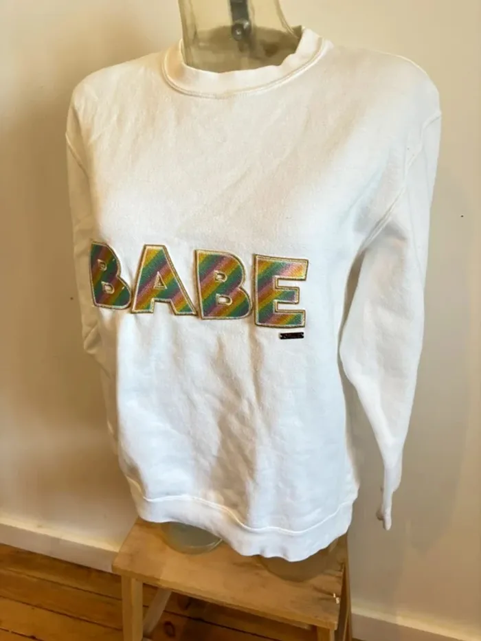 Sweat babe opale taille L - photo numéro 3