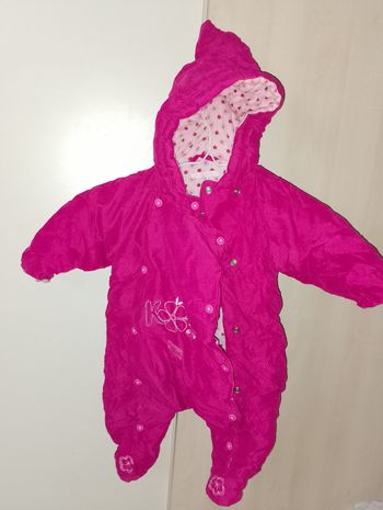 Combinaison petit kimbaloo rose 9 mois