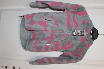 jogging survêtement gris et rose 6ans