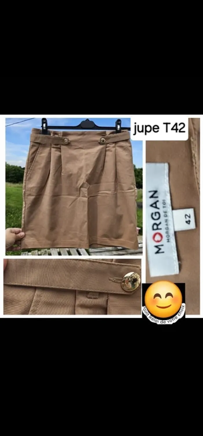 Jupe femme morgan t 42 morgan