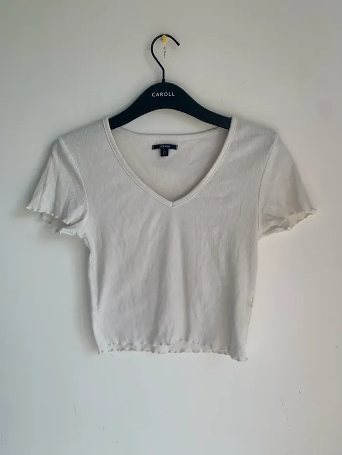 Tee shirt Croc top blanc