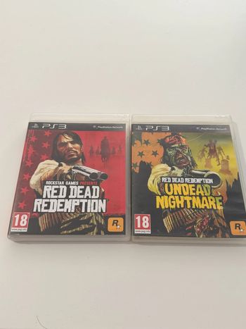 Lot Red Dead Redemption + Undead Nightmare - TBE - PS3