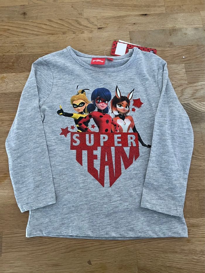 Tee shirt manche longue miraculous