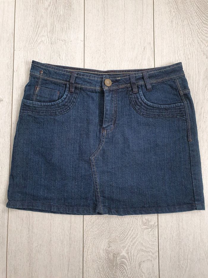 Mini Jupe Effet Jeans