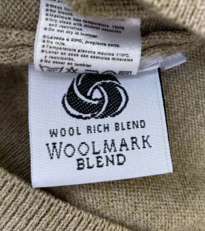 Lacoste wool pullover pull à teneur de laine mens XXL logo brodé - photo numéro 7