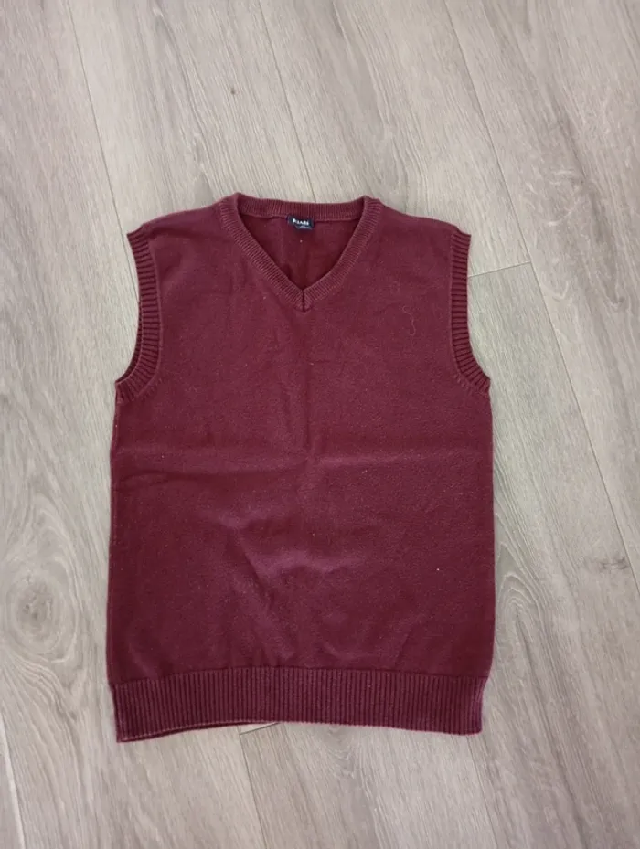gilet en maille garçon