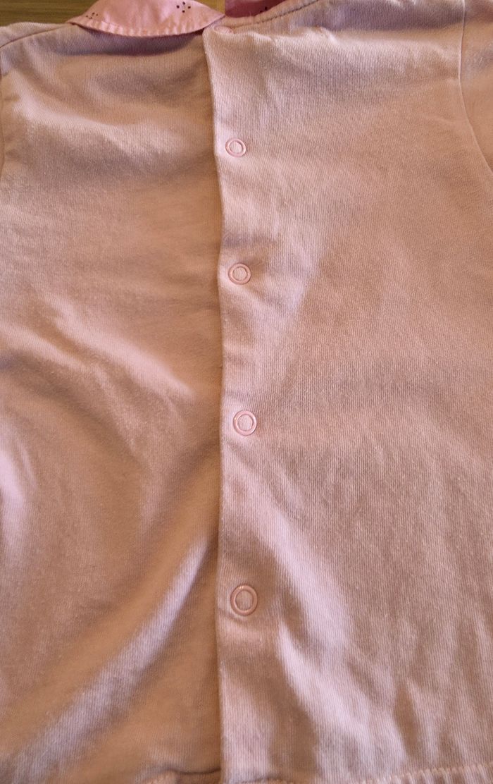 Tee-shirt ML rose 18 mois - photo numéro 7