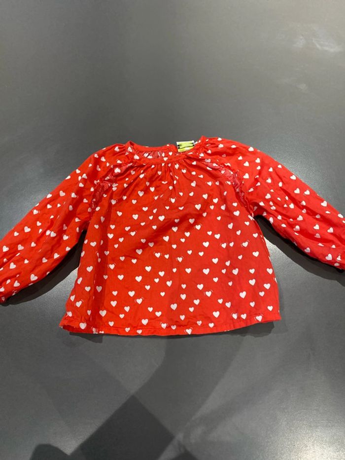 Blouse tape à l’œil 12 mois