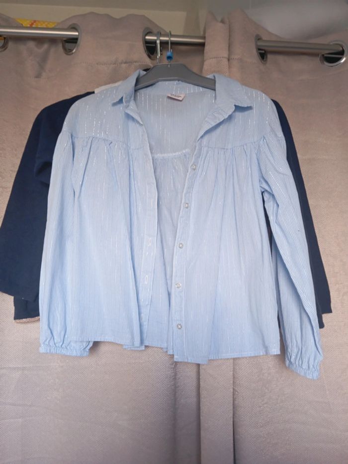 Lot de 2 pulls et 1 chemise - photo numéro 4