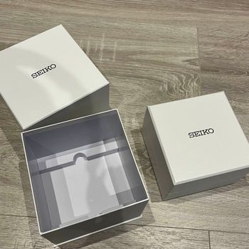 Coffret de montre Seiko 