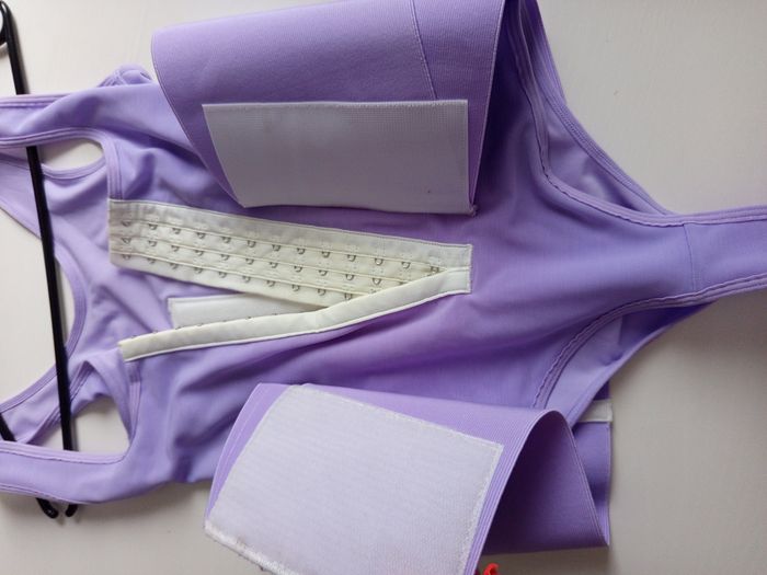 Body gainant violet lavande – taille L