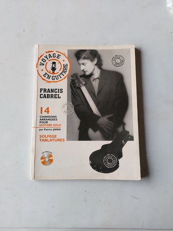 Lire partitions Francis Cabrel