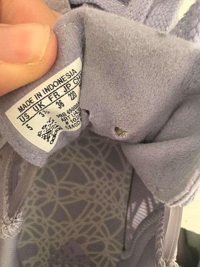 Baskets Adidas lilas – Taille 36 – Très bon état - photo numéro 3