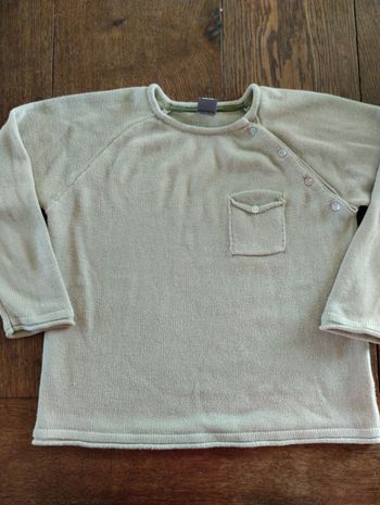 Pull vert clair
