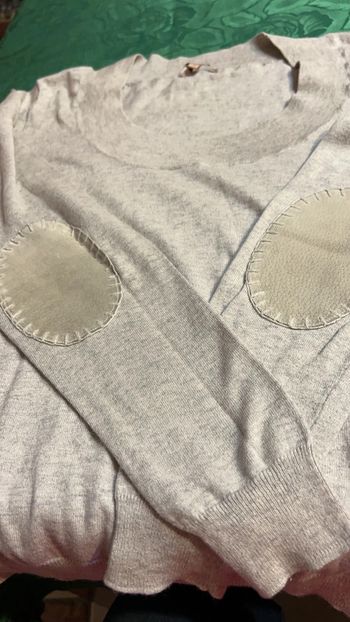 Pull gris coudières Sandro 36