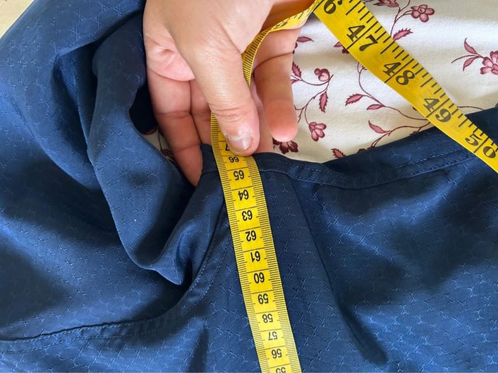 Chemise bleu marine manches longues homme Laurent cerrer taille 4 xl - photo numéro 8