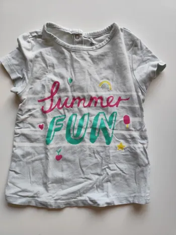 T-shirt manches courtes 24 mois