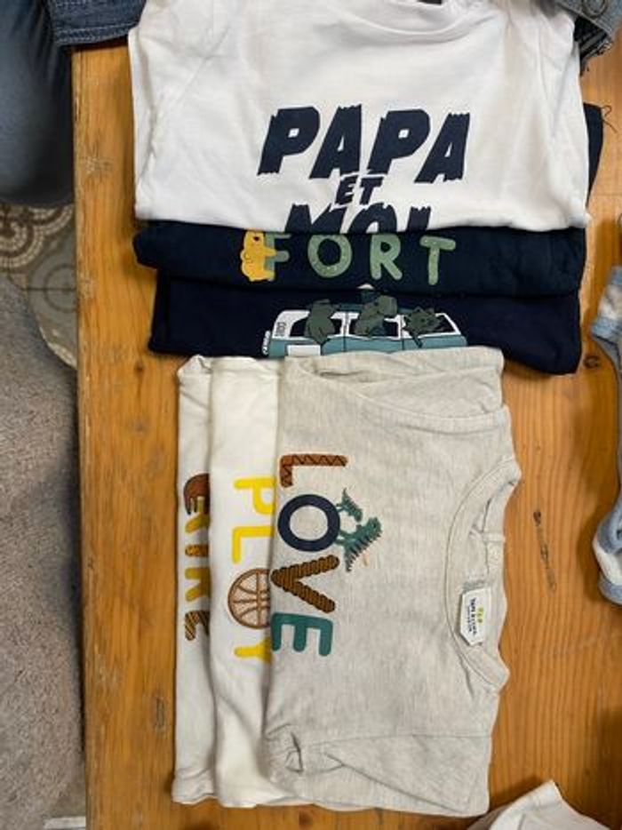 Lot t-shirt manches longues