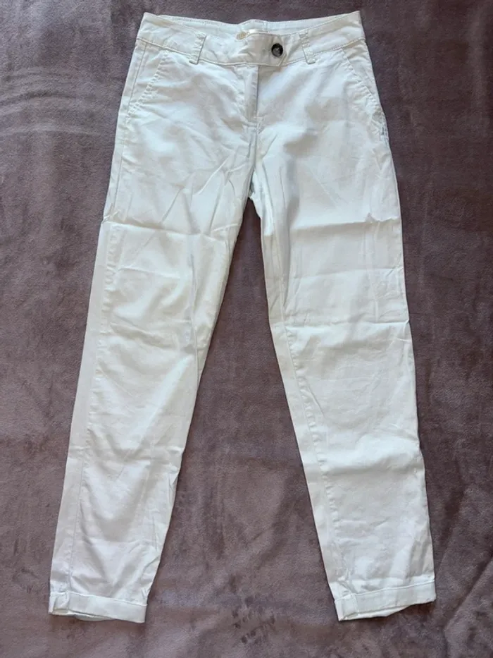 Pantalon femme vert clair les petites Bombes LPB taille XS en très bon état. - photo numéro 7