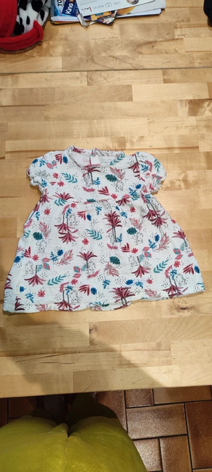 Robe en gaze de coton
