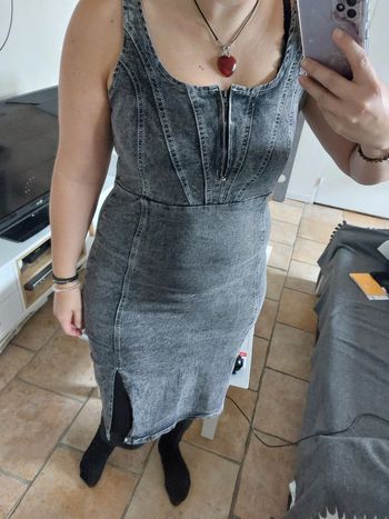 Robe en jean