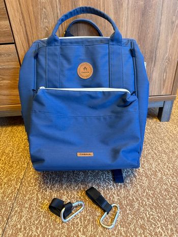 Sac à langer Cabaia Chambery bleu 