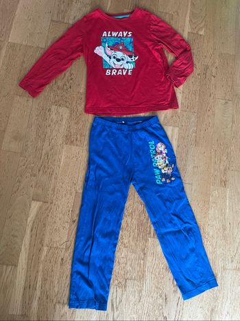 Pyjama paw patrol 4/5 ans