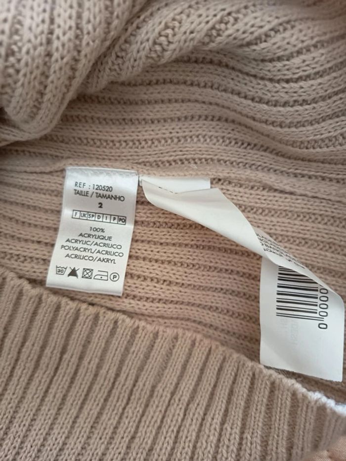 Pull femme col roulé. Marque Basicone (D70) - photo numéro 4