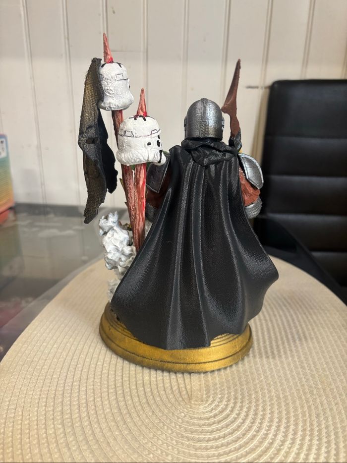 Figurine Mandalorian 3D stars wars - photo numéro 3