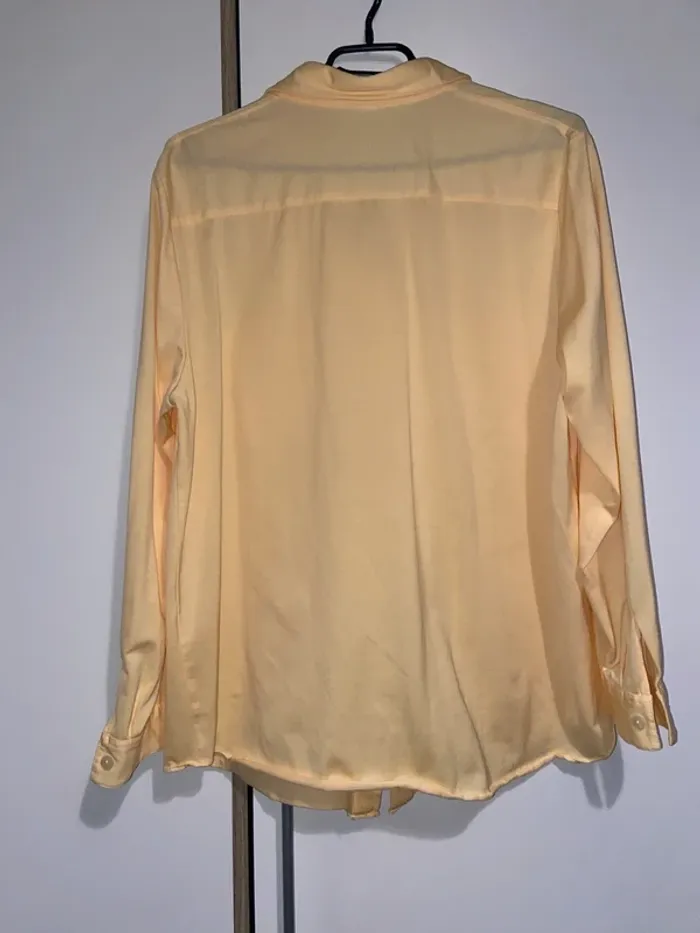 Chemise jaune coton - photo numéro 3