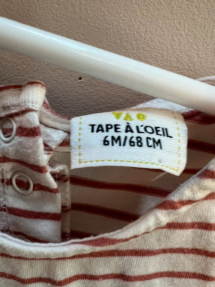 Haut ML rayé tape à l’œil - photo numéro 3