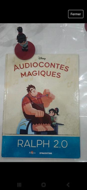 Numero64 collection audiocontes Magiques Altaya édition disney